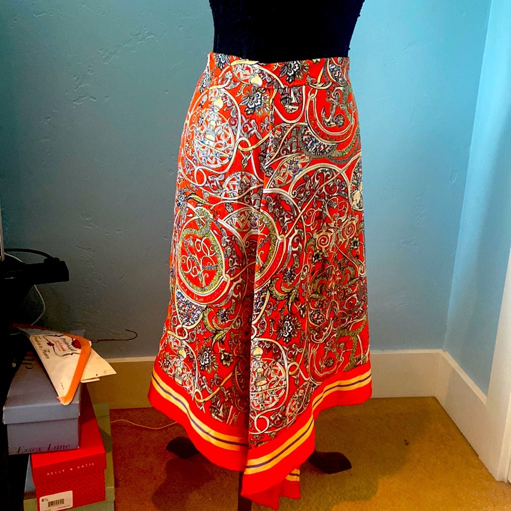 H&M handkerchief hem midi skirt- size 8 - NWOT